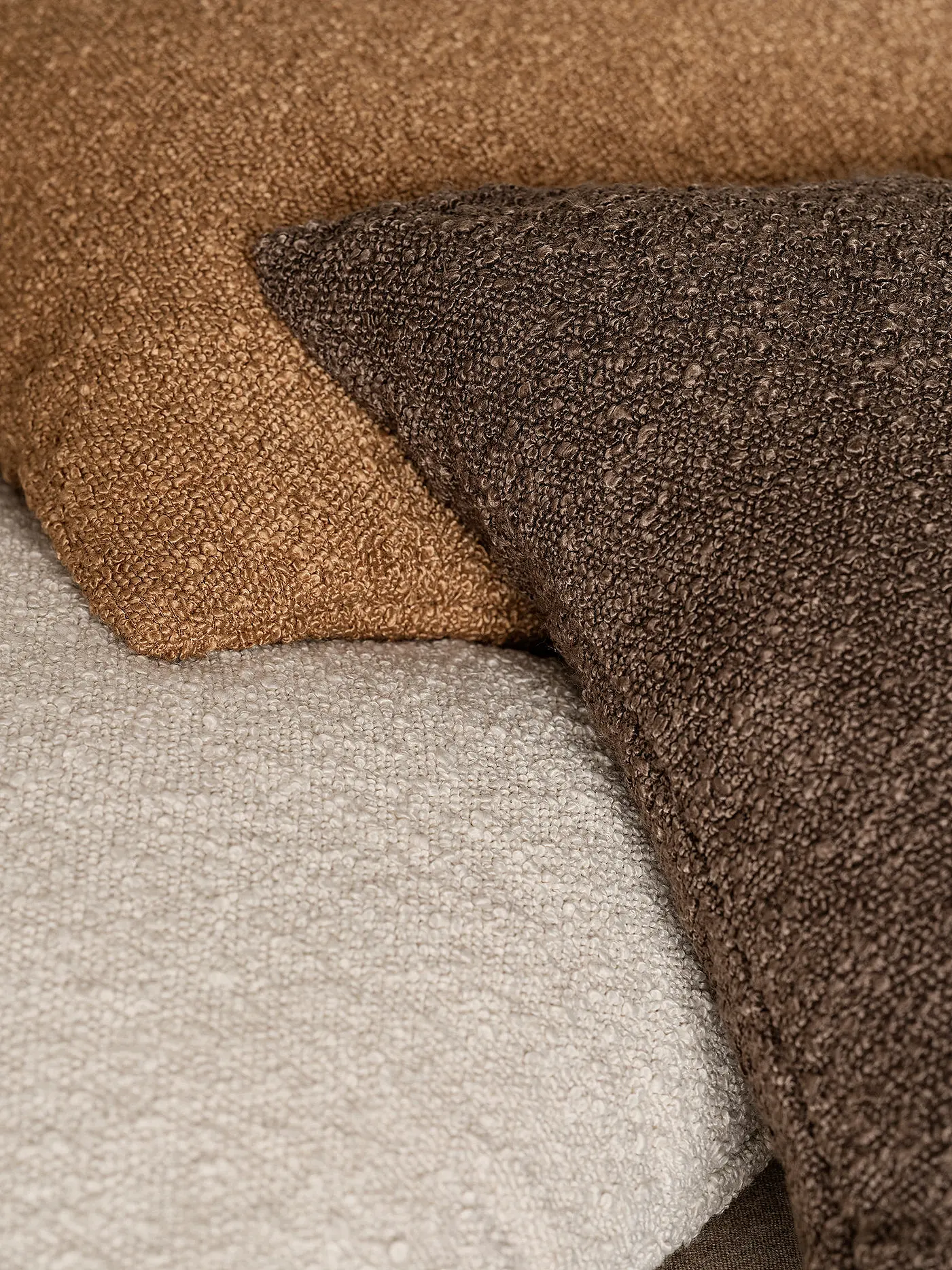 BLOMUS | Kissenhülle Boucle 40x60cm Tan | camel